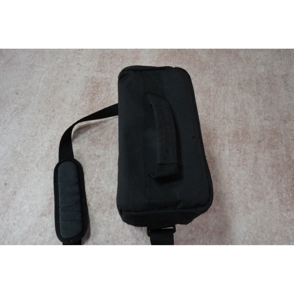Canon DSLR Camera Gadget Bag Black Padded Case Shoulder Strap Dividers
